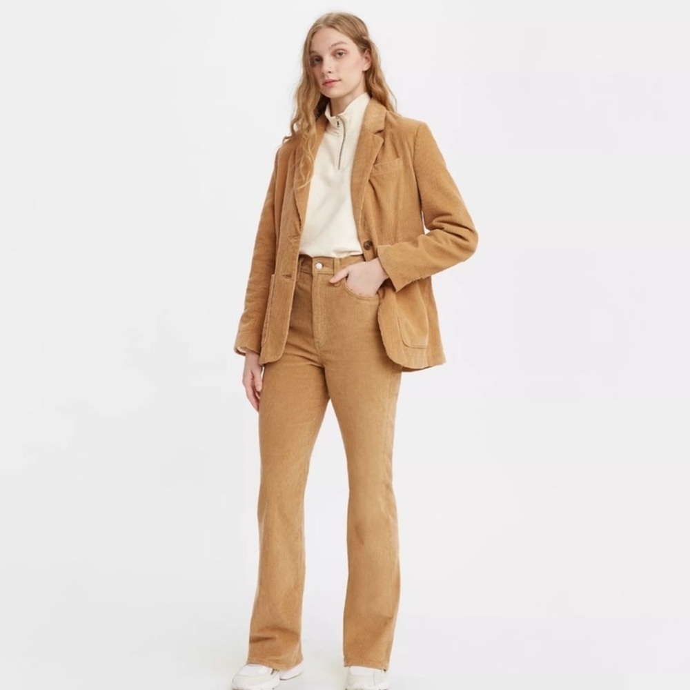 Levi Ribcage Boot Corduroy Pants Size 27